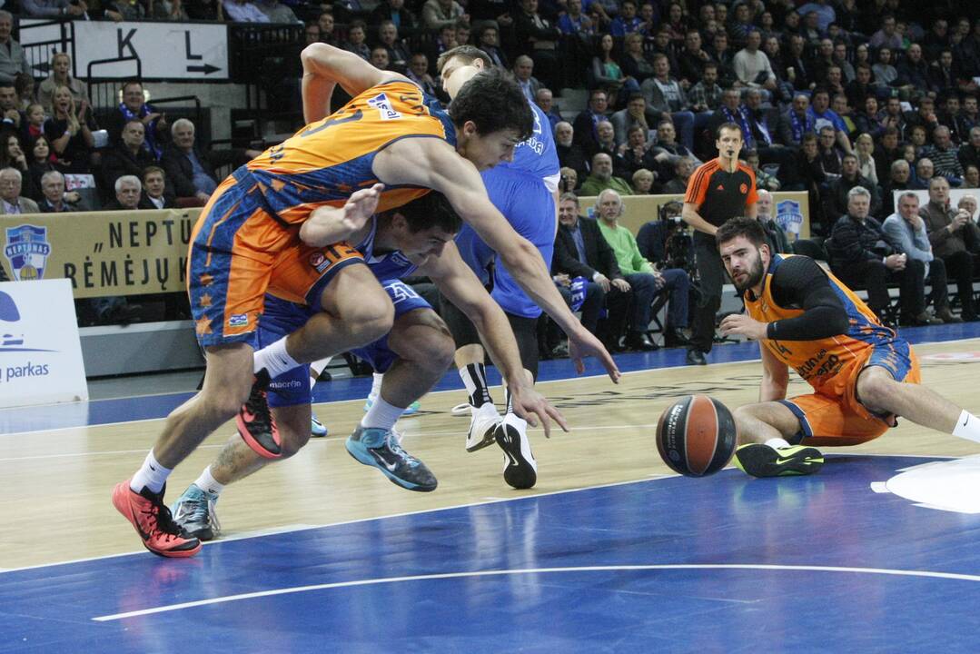 Eurolyga: „Neptūnas“ - „Valensija Basket“