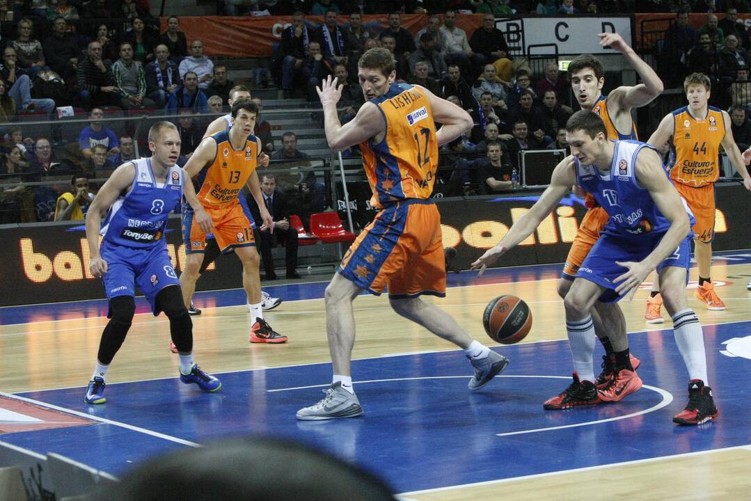Eurolyga: „Neptūnas“ - „Valensija Basket“