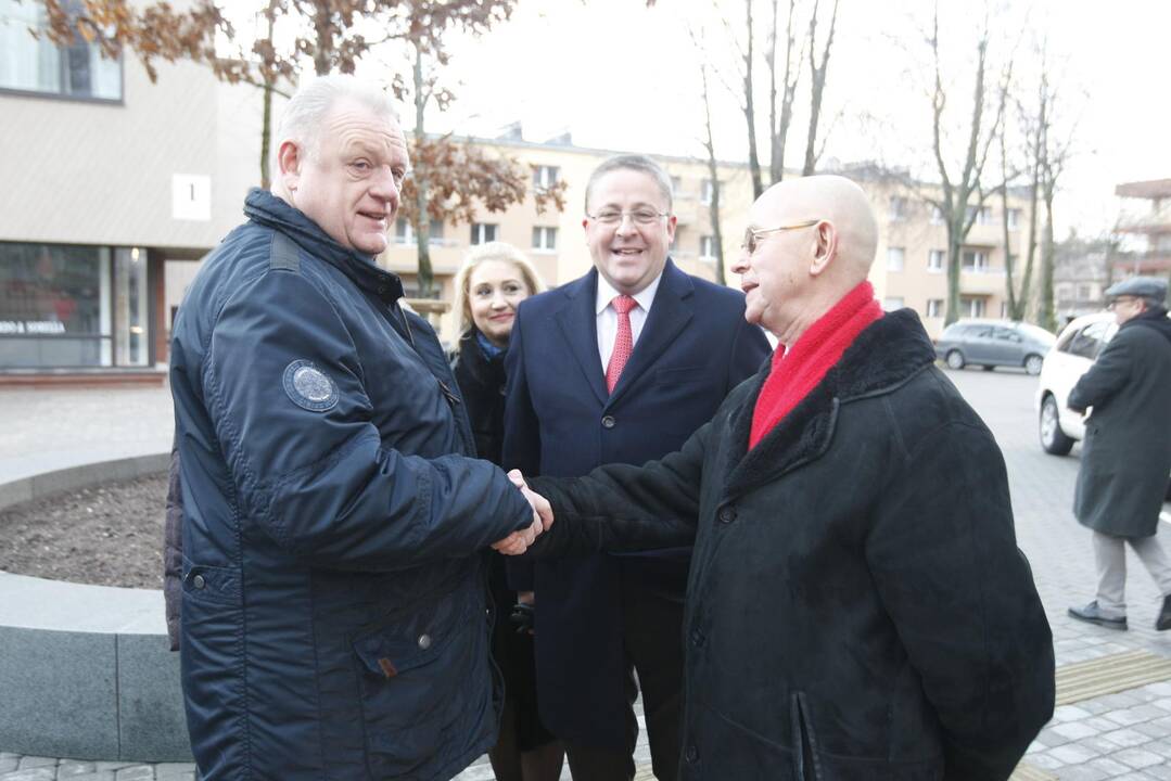 Signatarų alėjos atidarymas Palangoje
