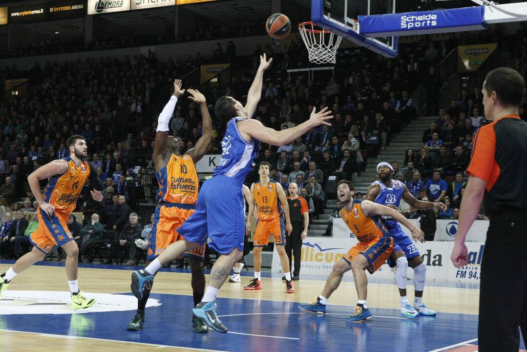 Eurolyga: „Neptūnas“ - „Valensija Basket“