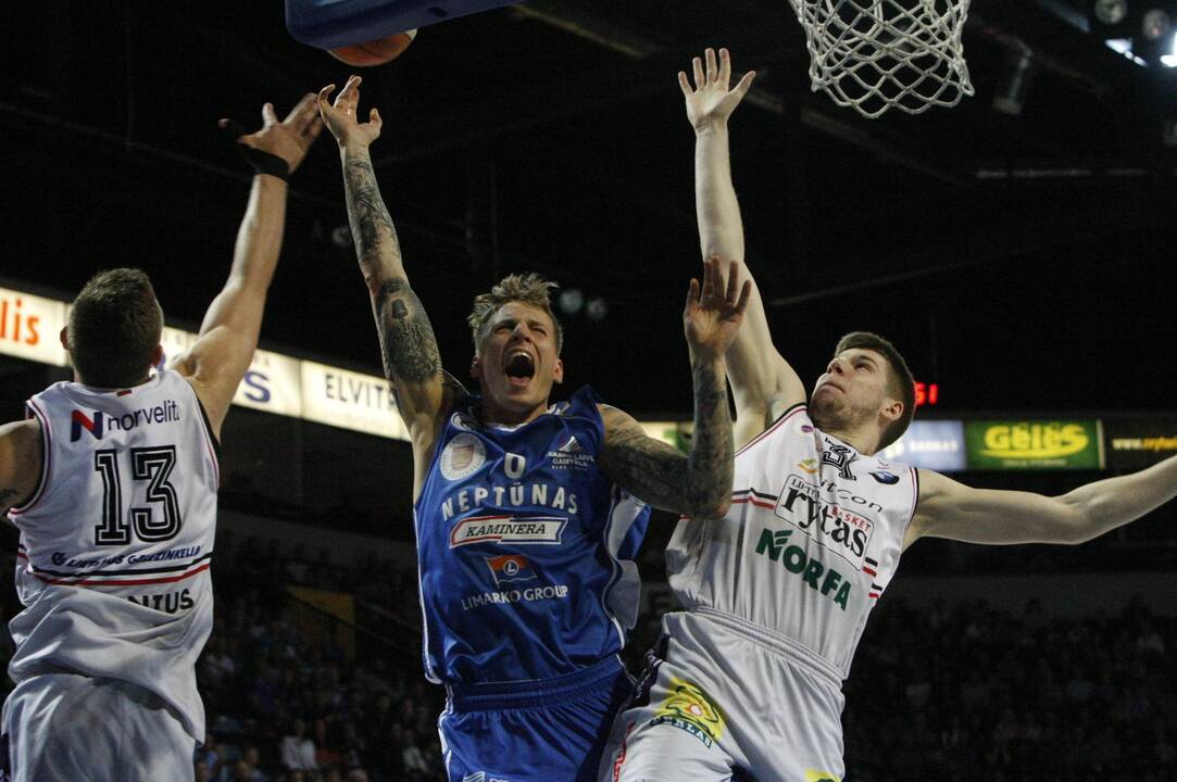 LKL rungtynės dėl bronzos: „Neptūnas“ – „Lietuvos rytas“