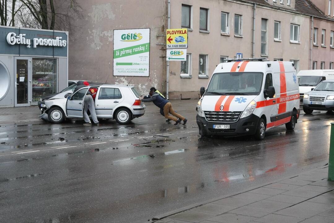 Avarija Liepų gatvėje