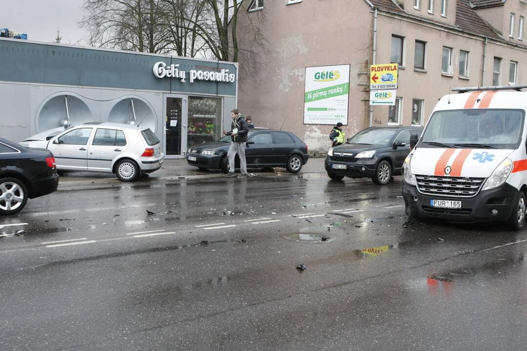 Avarija Liepų gatvėje