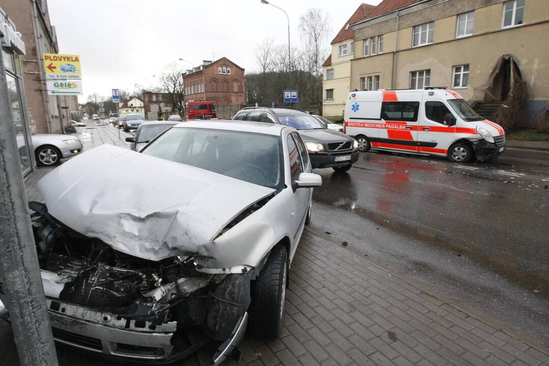 Avarija Liepų gatvėje