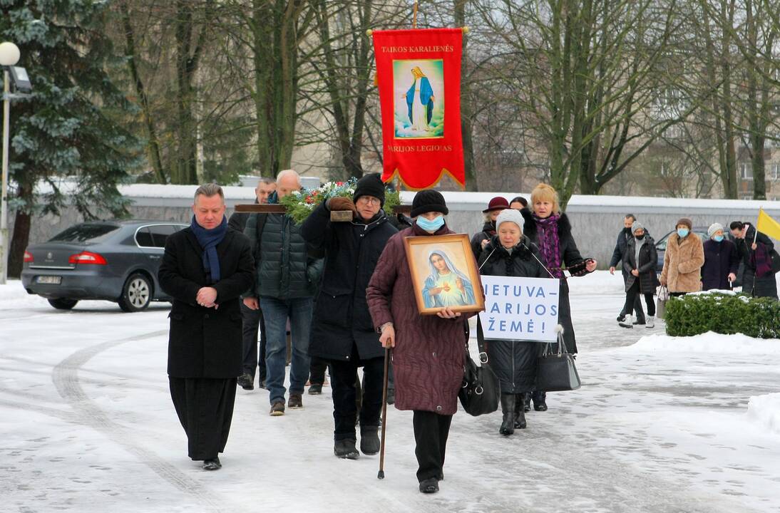 Piligrimų žygis per Klaipėdą