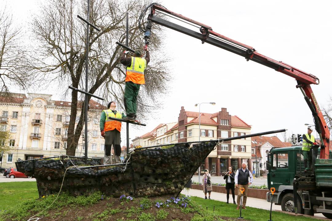 Uostamiesčio „Laivelis“ ruošiamas „išplukdymui“