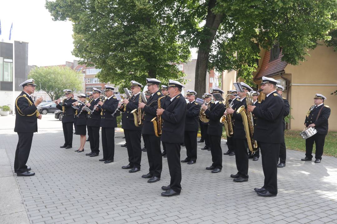 Klaipėdoje paminėtas uosto prijungimo prie Lietuvos šimtmetis