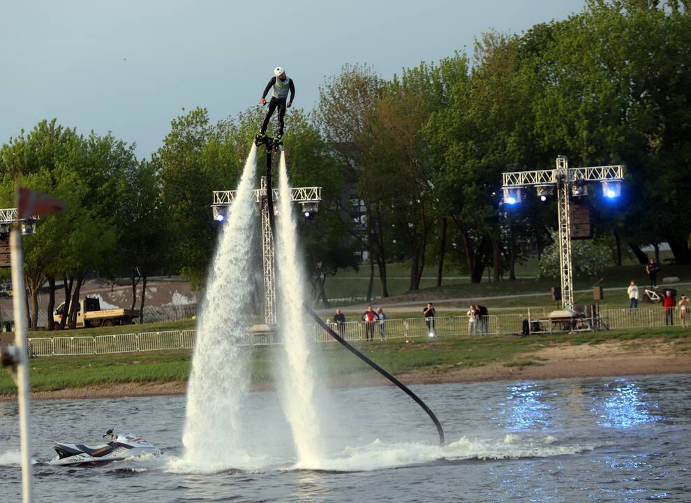 Didžiausio pavasario renginio „Santaka“ repeticija 