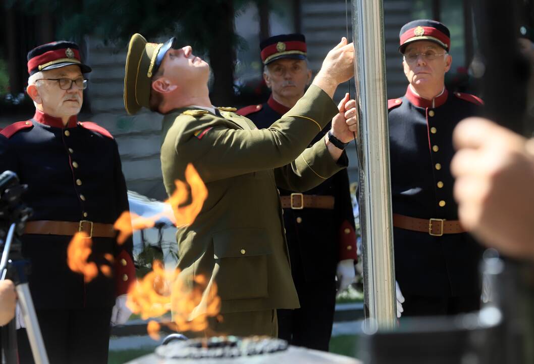 LŠS vadų keitimosi ceremonija