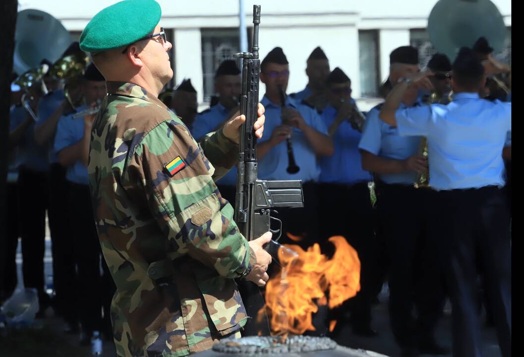 LŠS vadų keitimosi ceremonija