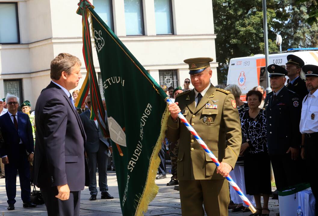 LŠS vadų keitimosi ceremonija