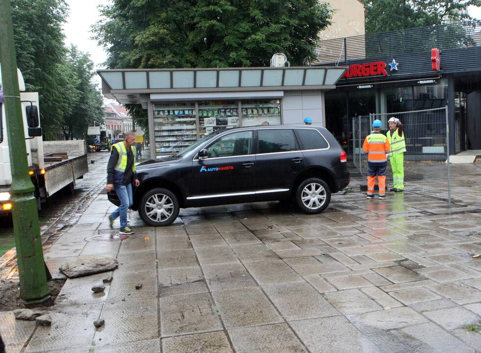 Darbų įkarštis prasideda ir likusioje Vilniaus gatvės dalyje