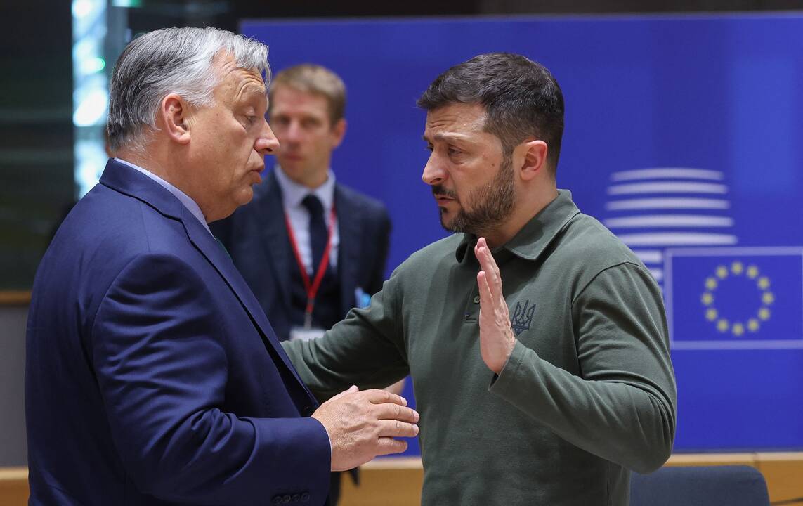 Zelenskis: Orbanas daro istorinę klaidą