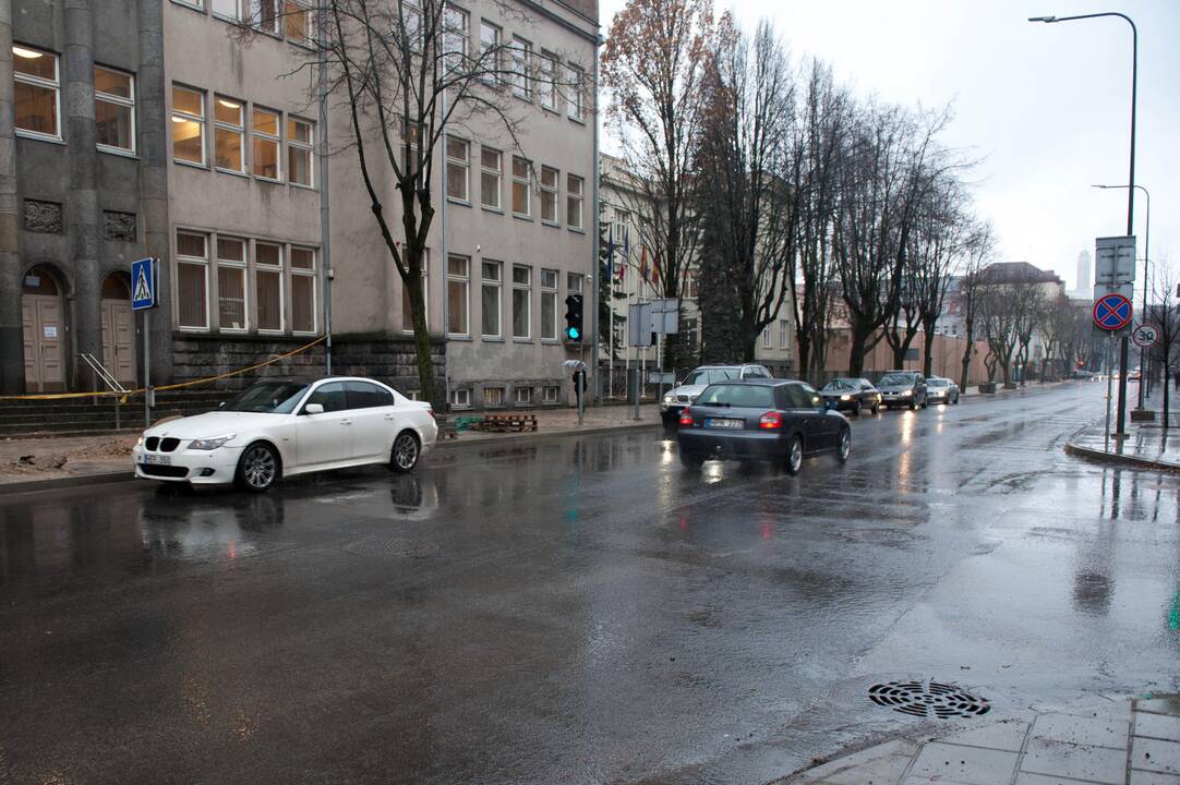Atnaujintas eismas A. Mickevičiaus gatvėje