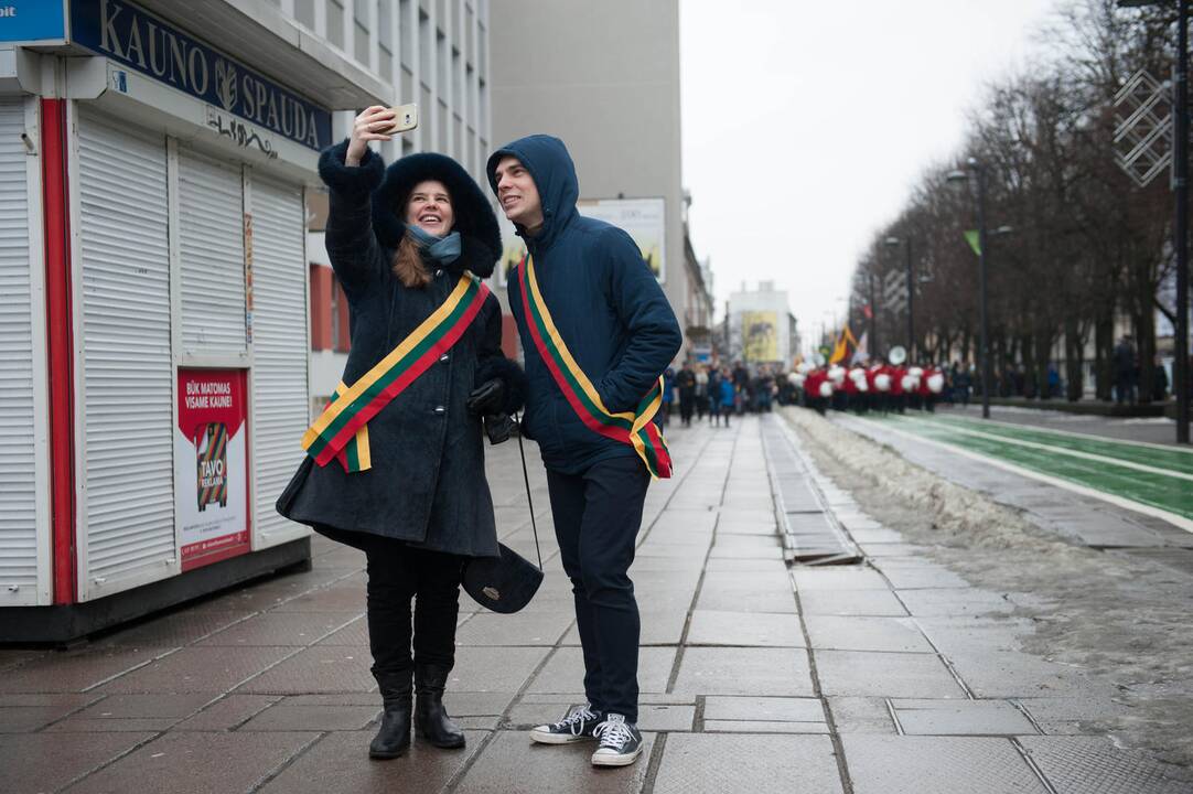  Kaunas švenčia Kovo 11-ąją