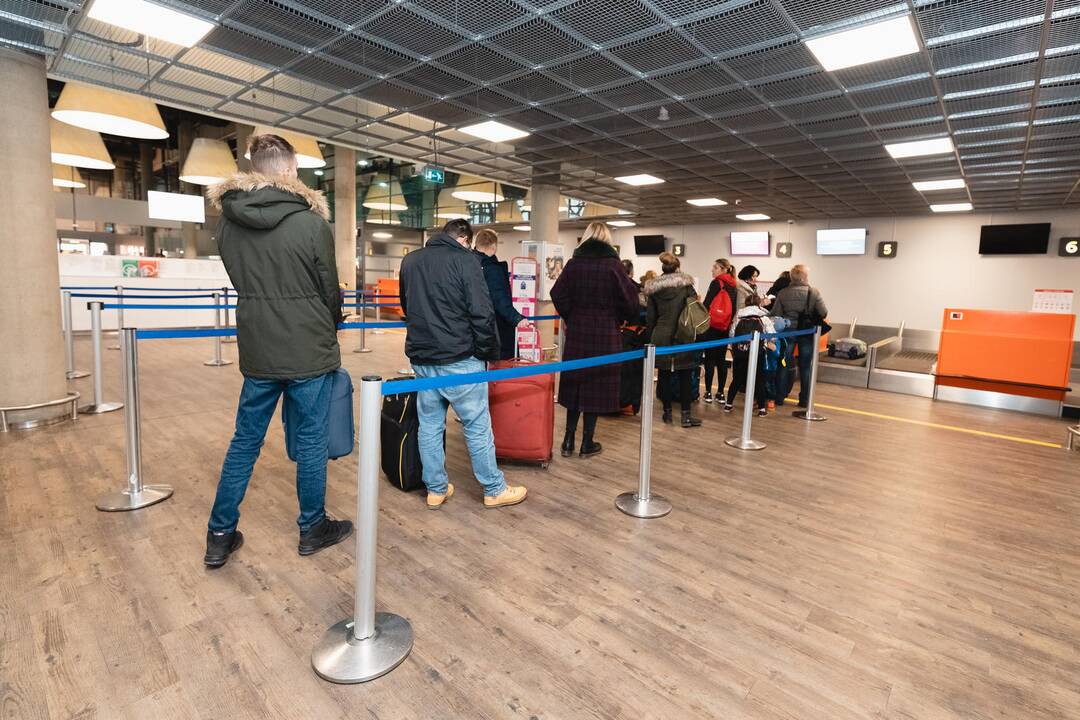 Koronaviruso paieškos Kauno oro uoste