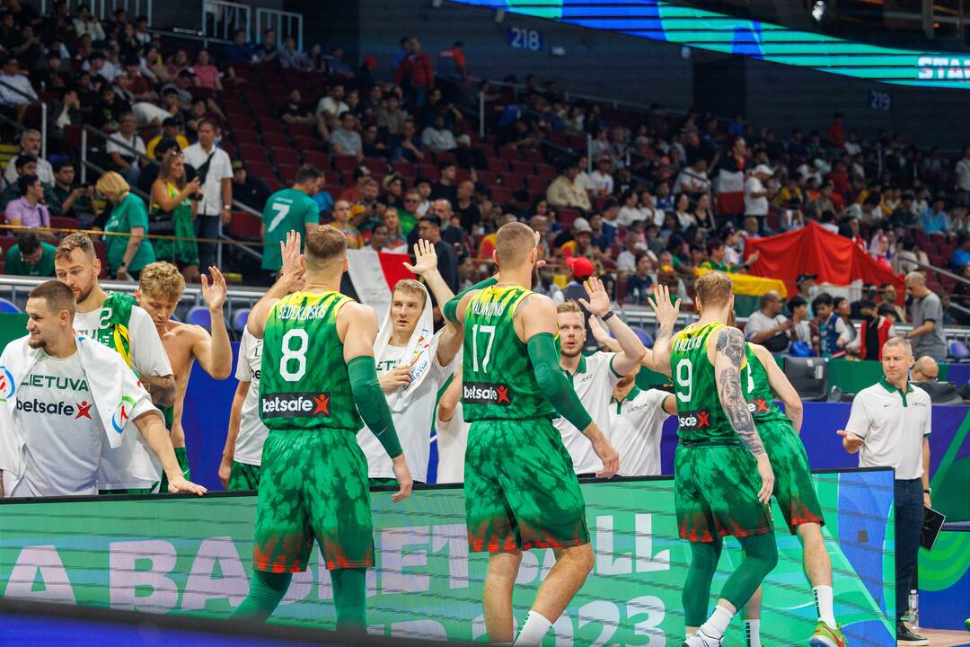 Pasaulio krepšinio čempionatas Filipinuose: Lietuva – Egiptas