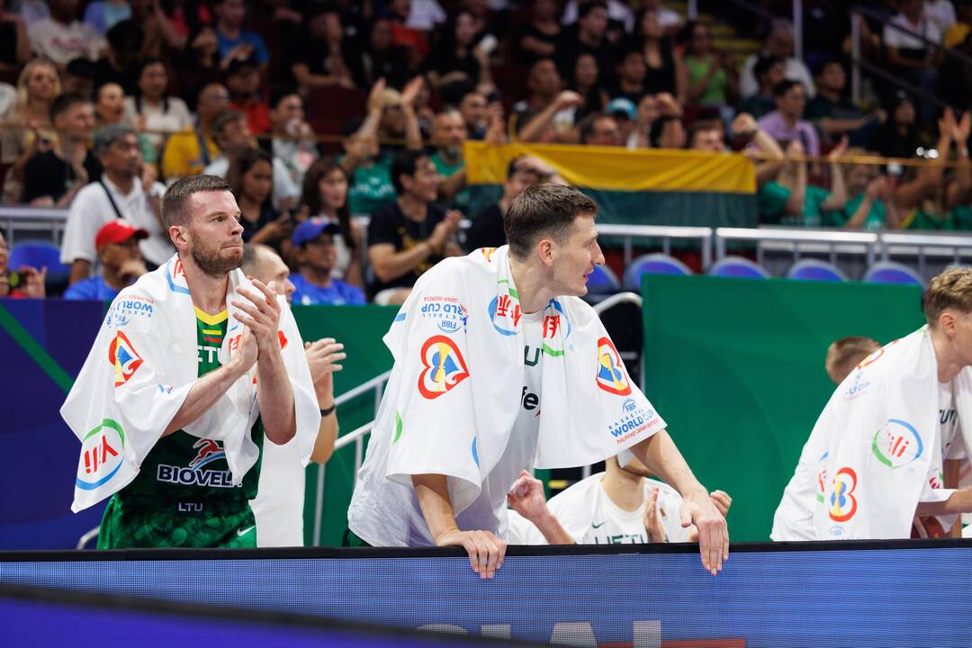 Pasaulio krepšinio čempionatas Filipinuose: Lietuva – Egiptas