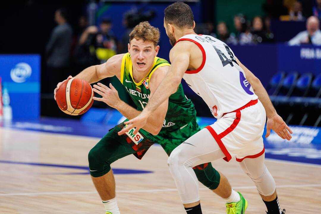 Pasaulio krepšinio čempionatas Filipinuose: Lietuva – Egiptas