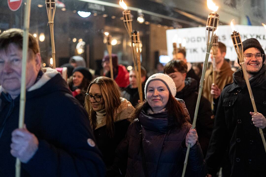 „Pro Patria“ eitynės Vilniuje