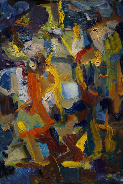 „Mamai''. Akr., dr., 60x80, 2023