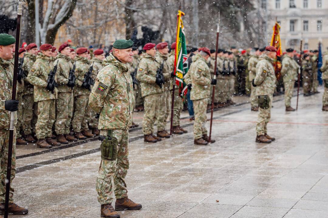 Vilniuje paminėta Lietuvos kariuomenės diena