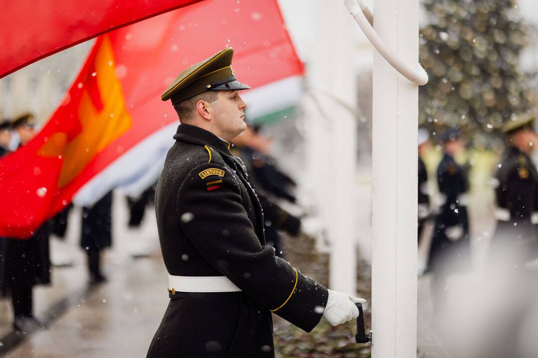 Vilniuje paminėta Lietuvos kariuomenės diena