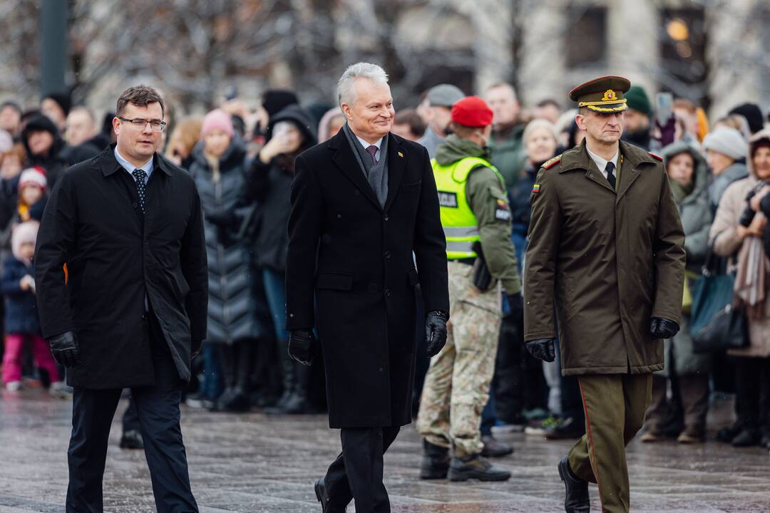 Vilniuje paminėta Lietuvos kariuomenės diena