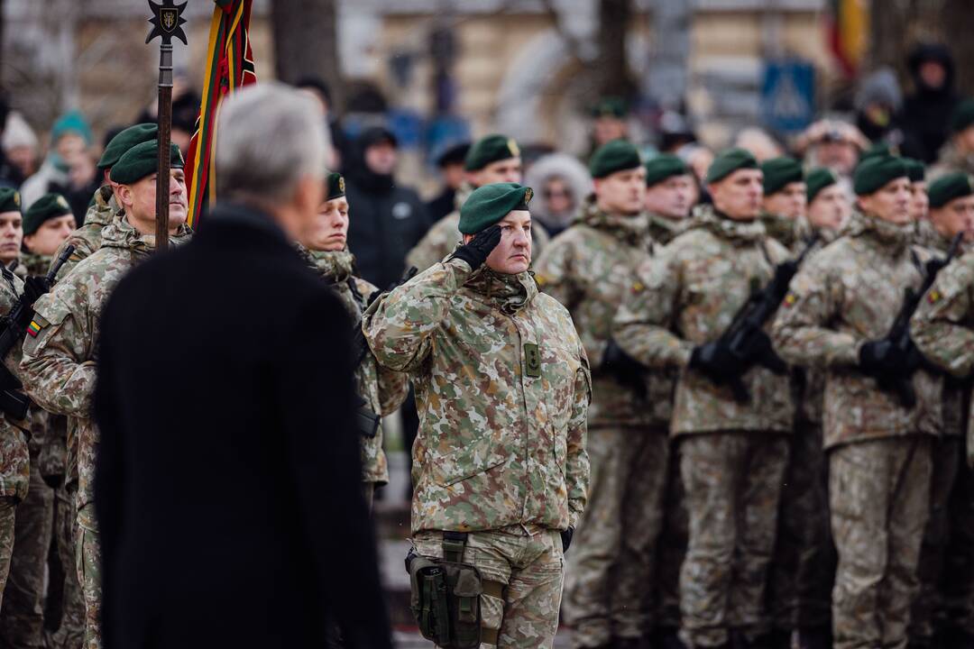 Vilniuje paminėta Lietuvos kariuomenės diena