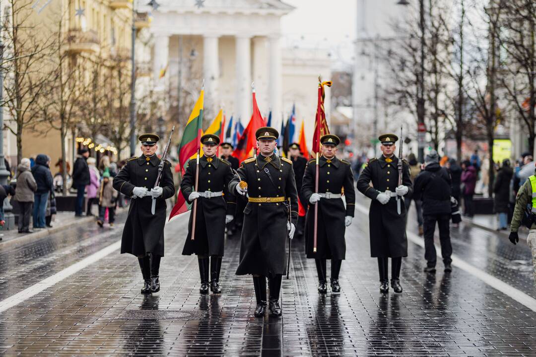 Vilniuje paminėta Lietuvos kariuomenės diena