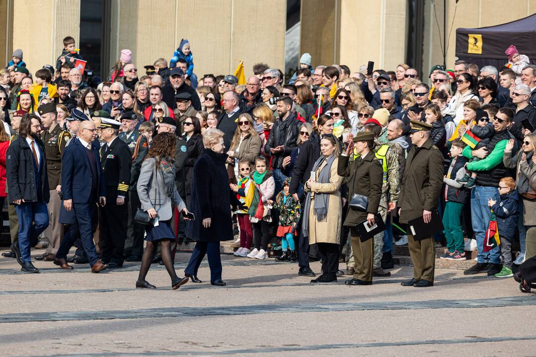 Baltijos valstybių vėliavų pakėlimo ceremonija 2025 m.