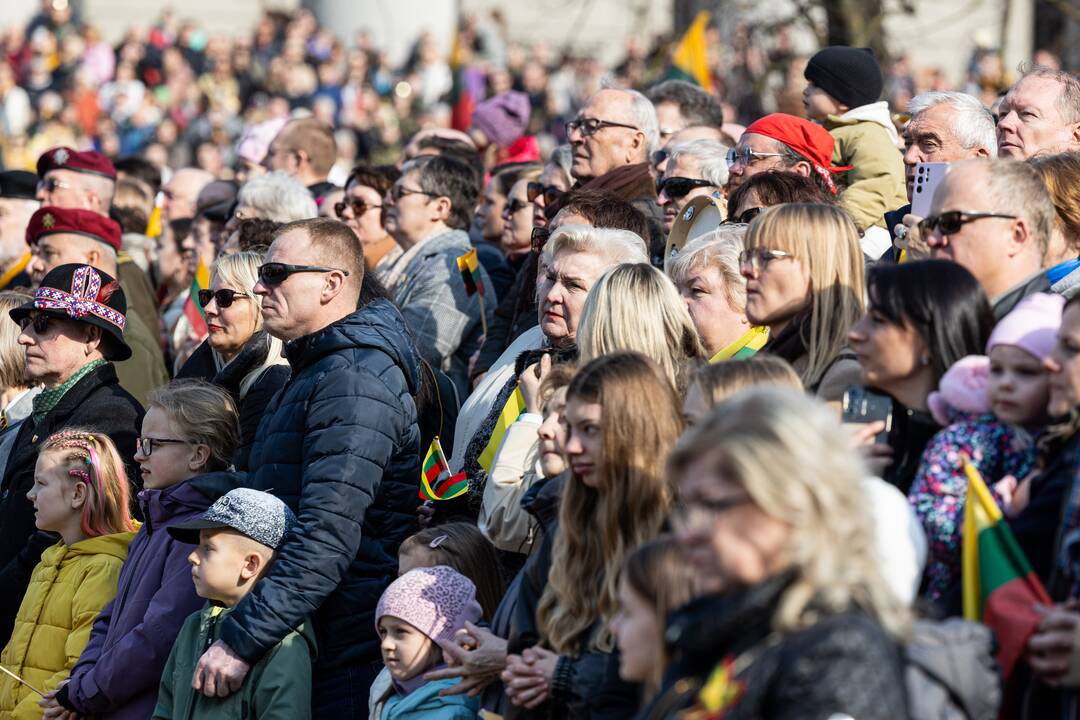 Baltijos valstybių vėliavų pakėlimo ceremonija 2025 m.