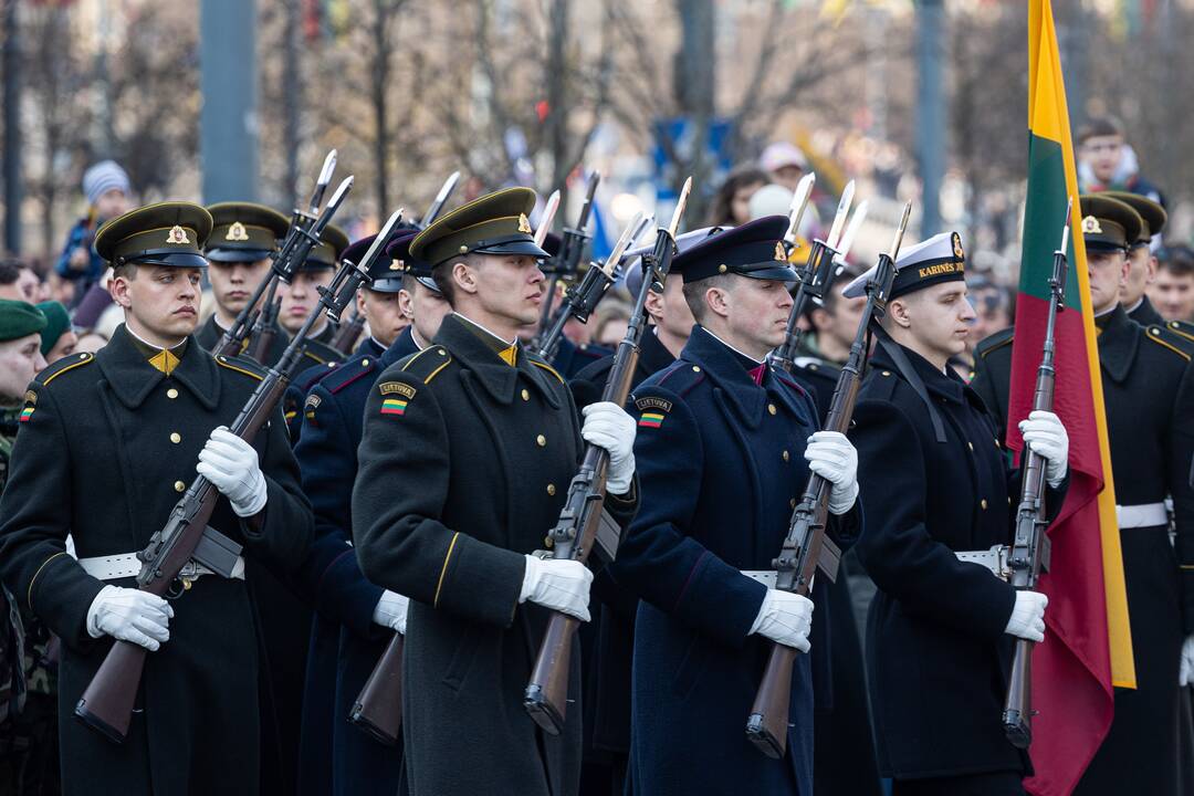 Baltijos valstybių vėliavų pakėlimo ceremonija 2025 m.