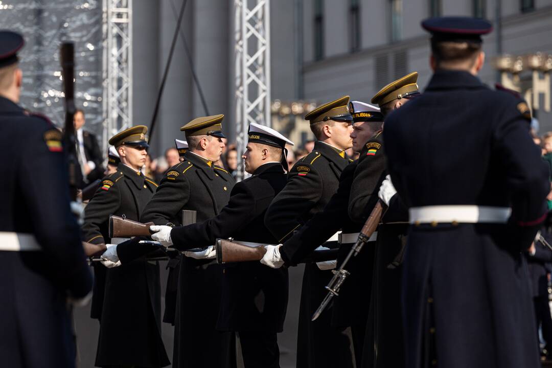 Baltijos valstybių vėliavų pakėlimo ceremonija 2025 m.