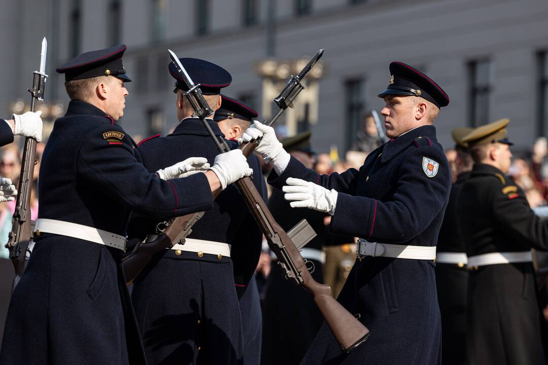 Baltijos valstybių vėliavų pakėlimo ceremonija 2025 m.