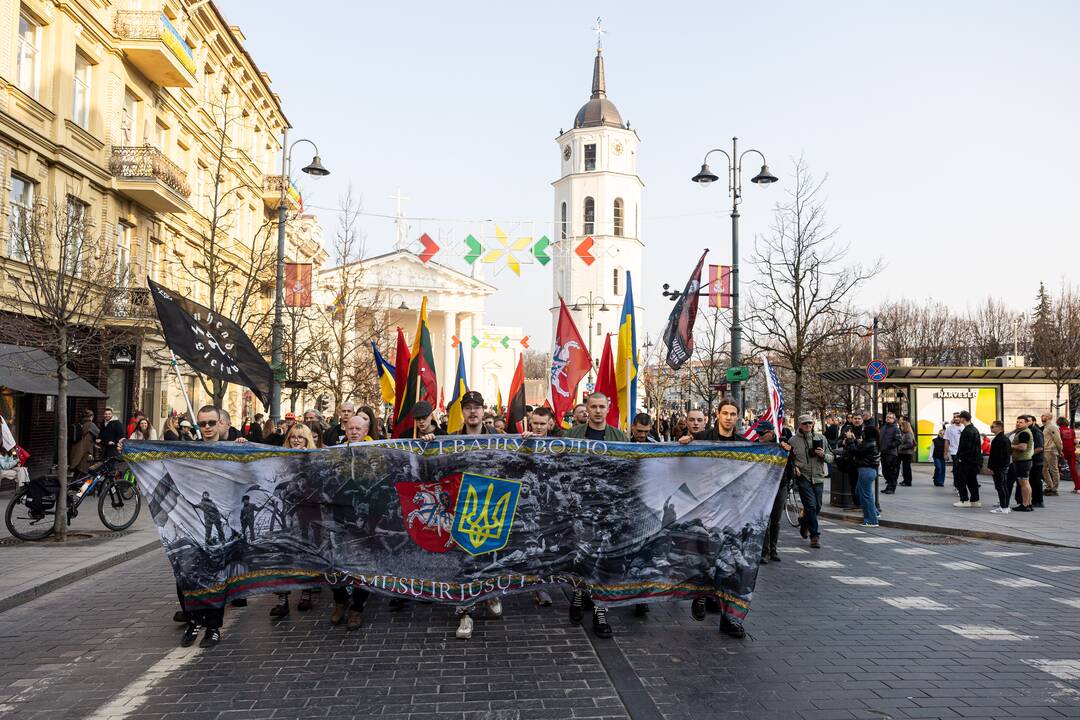 Vilniuje – tautininkų eitynės