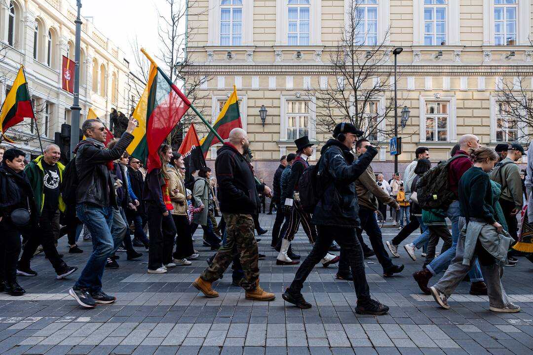 Vilniuje – tautininkų eitynės