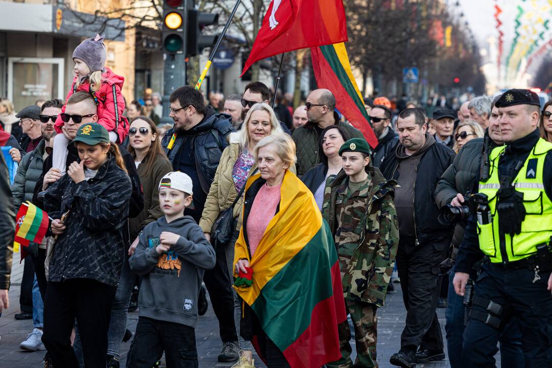 Vilniuje – tautininkų eitynės