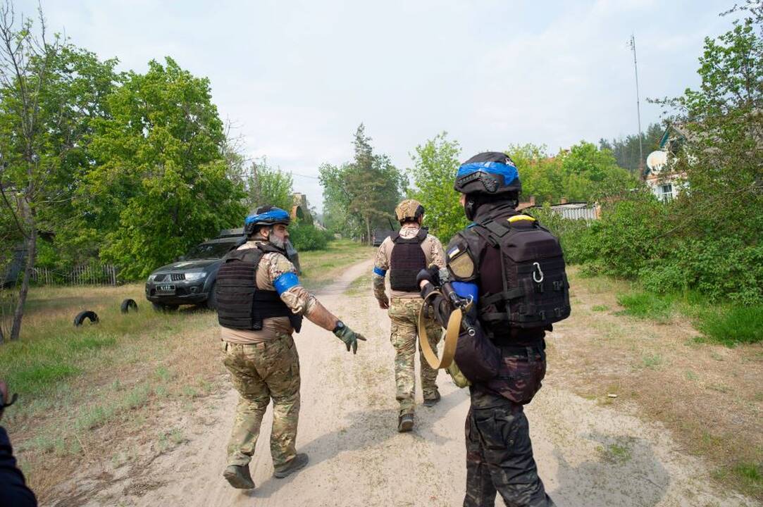 Rusijai apšaudžius Vovčanską, sužeistas šio Ukrainos miesto vadovas