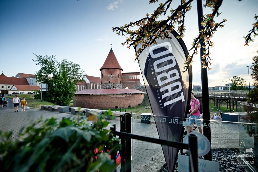 „Pilies sodas“, „Kauno vasaros terasa“ ir klubas „Taboo“ švenčia jubiliejų