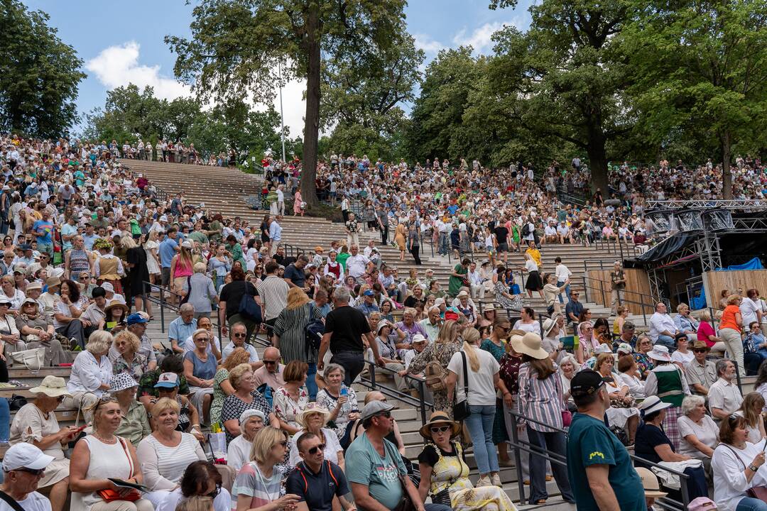 Kaune prasideda šimtmečio Lietuvos dainų šventė