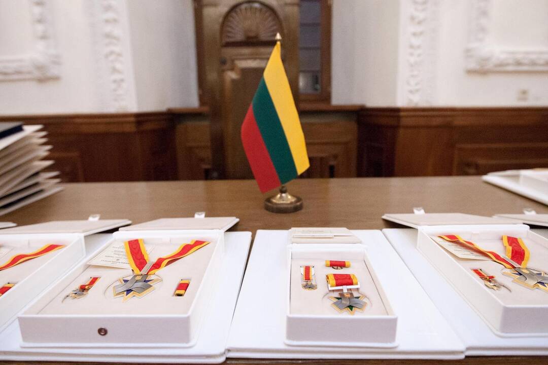 Kauno rotušėje įteikti Santakos garbės ženklai