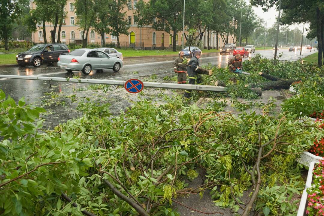 Audros padariniai