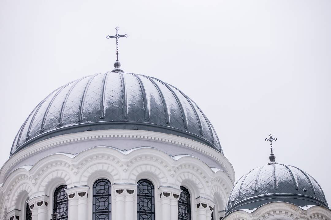 Kaunas sulaukė pirmojo sniego