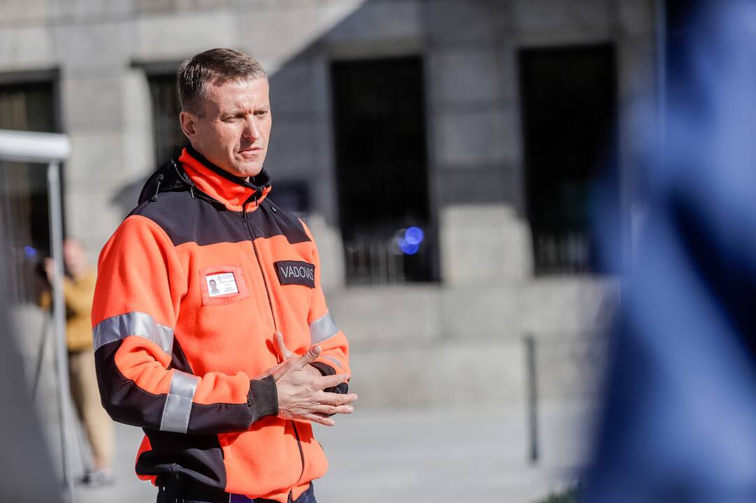 Masinių nelaimių logistikos automobilio pristatymas Kaune