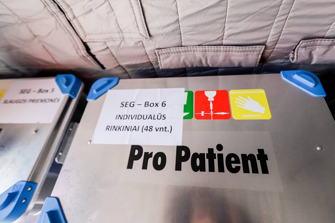 Masinių nelaimių logistikos automobilio pristatymas Kaune