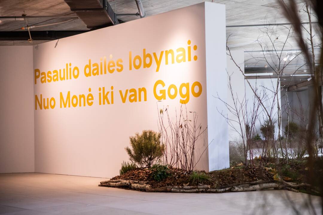 Paroda „Pasaulio dailės lobynai: nuo Monė iki van Gogo“