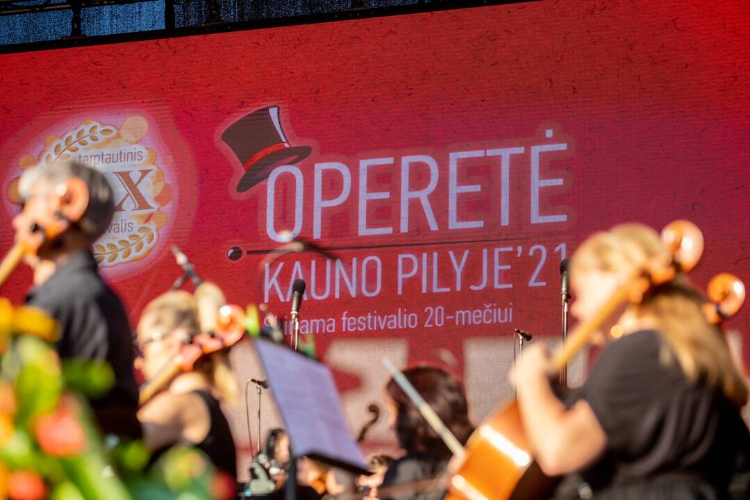 Liepos 6-ąją skriejo marga populiariausių operečių melodijų pynė