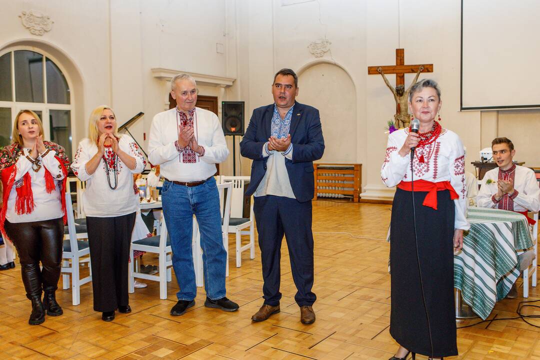Ukrainiečių padėka lietuviams