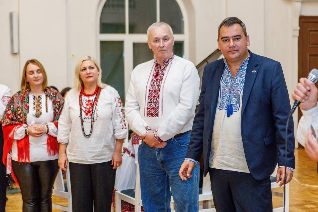 Ukrainiečių padėka lietuviams